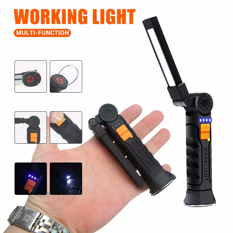 LED-Arbeitsleuchte, wiederaufladbar