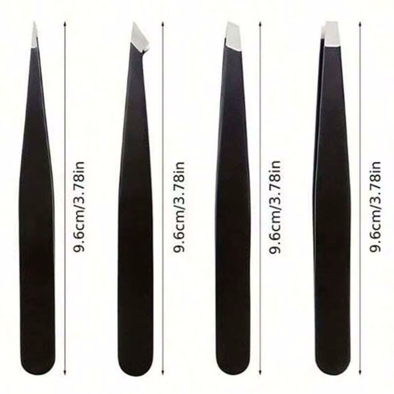 4-teiliges Pinzetten-Set