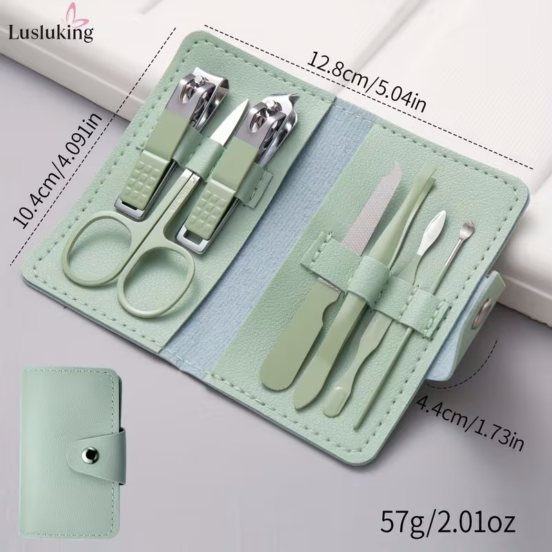 7 teiliges Maniküre - Pediküre Set